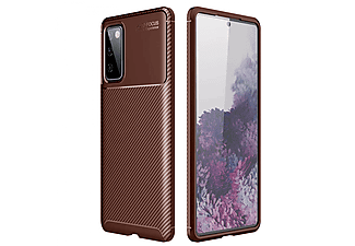 CASEONLINE Carbon, Backcover, Samsung, Galaxy S20 FE, Braun