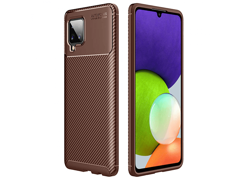 Braun A22 Galaxy Carbon, 4G, Backcover, Samsung, CASEONLINE