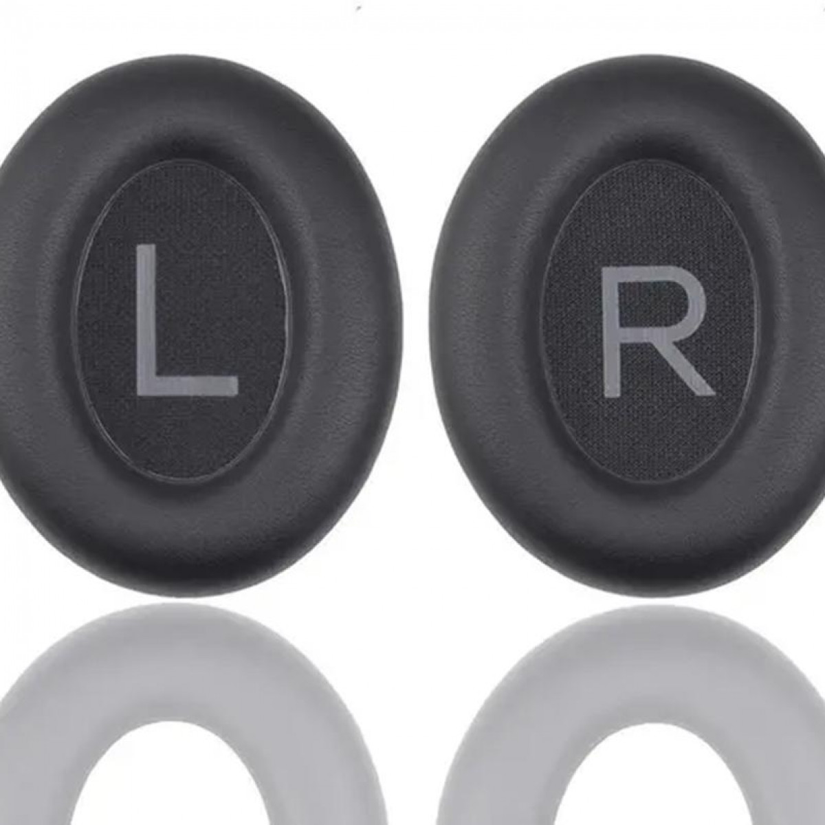 INF Ohrpolster für Bose Schwarz QC45 passend Kopfhörer Ohrpolster für: Schwarz Bose