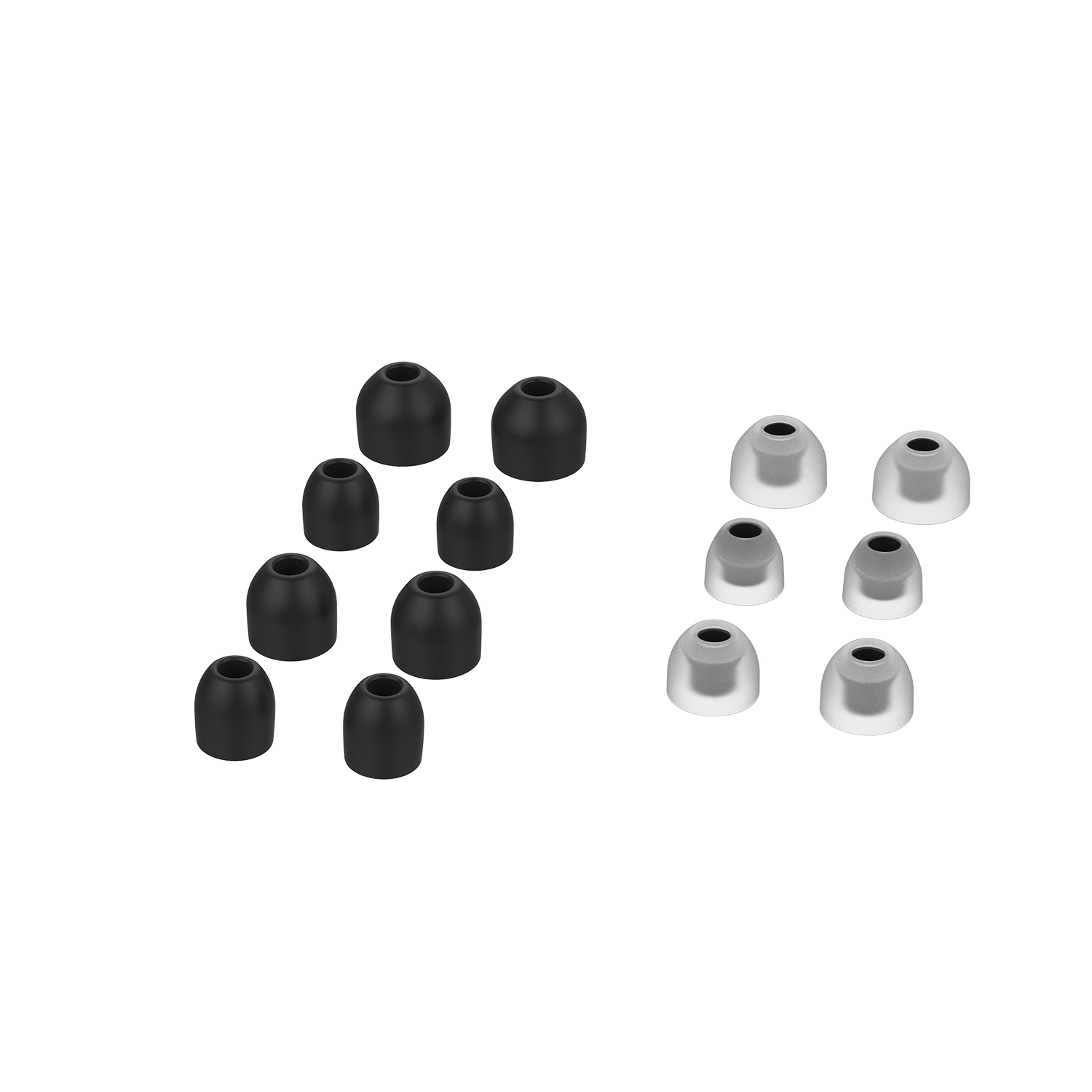 INF Ohrstöpsel Paar Schwarz schwarz Ohrpolster passend für: Sony für 7 Sony WF-1000XM3/WF-1000XM4