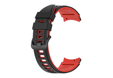 Schwarz Rot Silikon Watch Ersatzarmband, Classic, Samsung, 4 / Rot, / Classic SATURN | Samsung Galaxy Armband INF Schwarz Galaxy 4 Watch