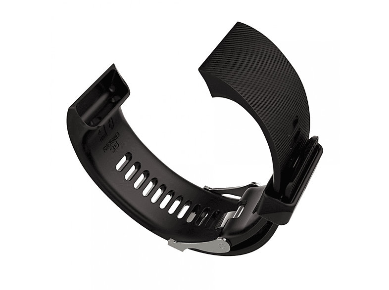 INF Garmin Forerunner 30/35 Armband Forerunner Garmin, Silikon Garmin Ersatzarmband, Schwarz 35, Schwarz