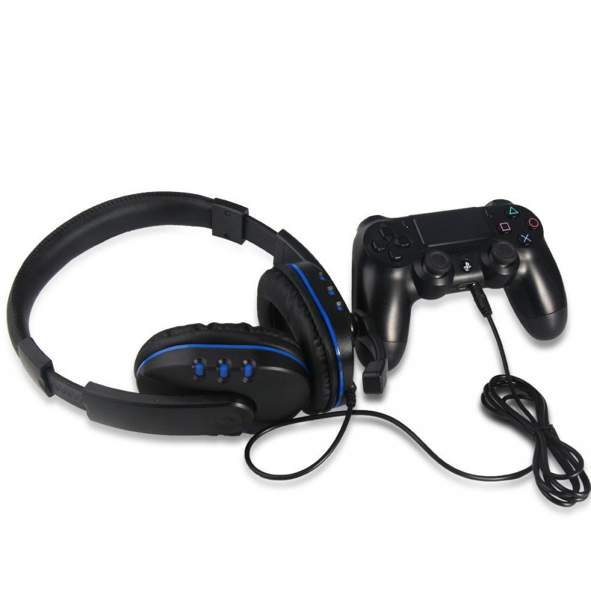 INF 3D Surround One/N-Switch, schwarz Headset PS4/Xbox Gaming Gaming blau Over-ear für Headset und Sound
