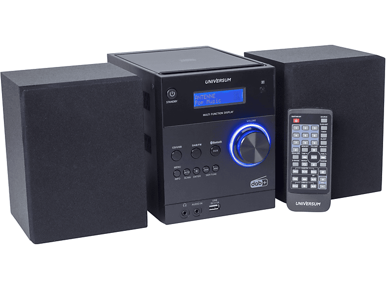 UNIVERSUM MS 300-21 Stereoanlage (schwarz) | Kompaktanlagen & Audiosysteme