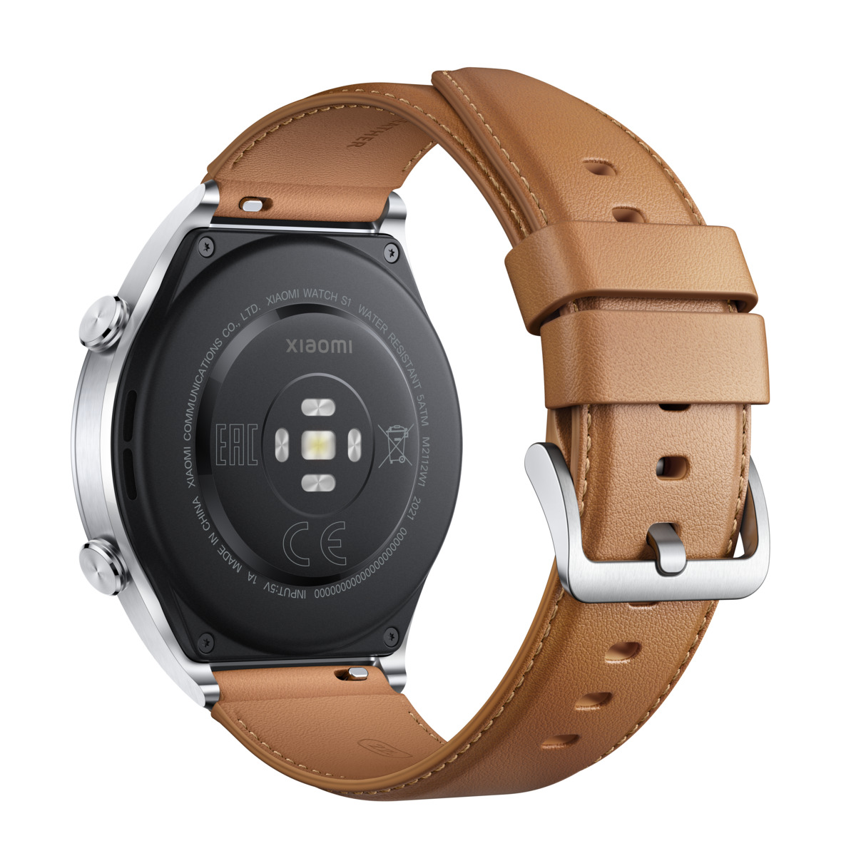 1x Watch GL Smartwatch mm, Vinyl, Leder, 157 XIAOMI silber S1 241 Edelstahl - 1x