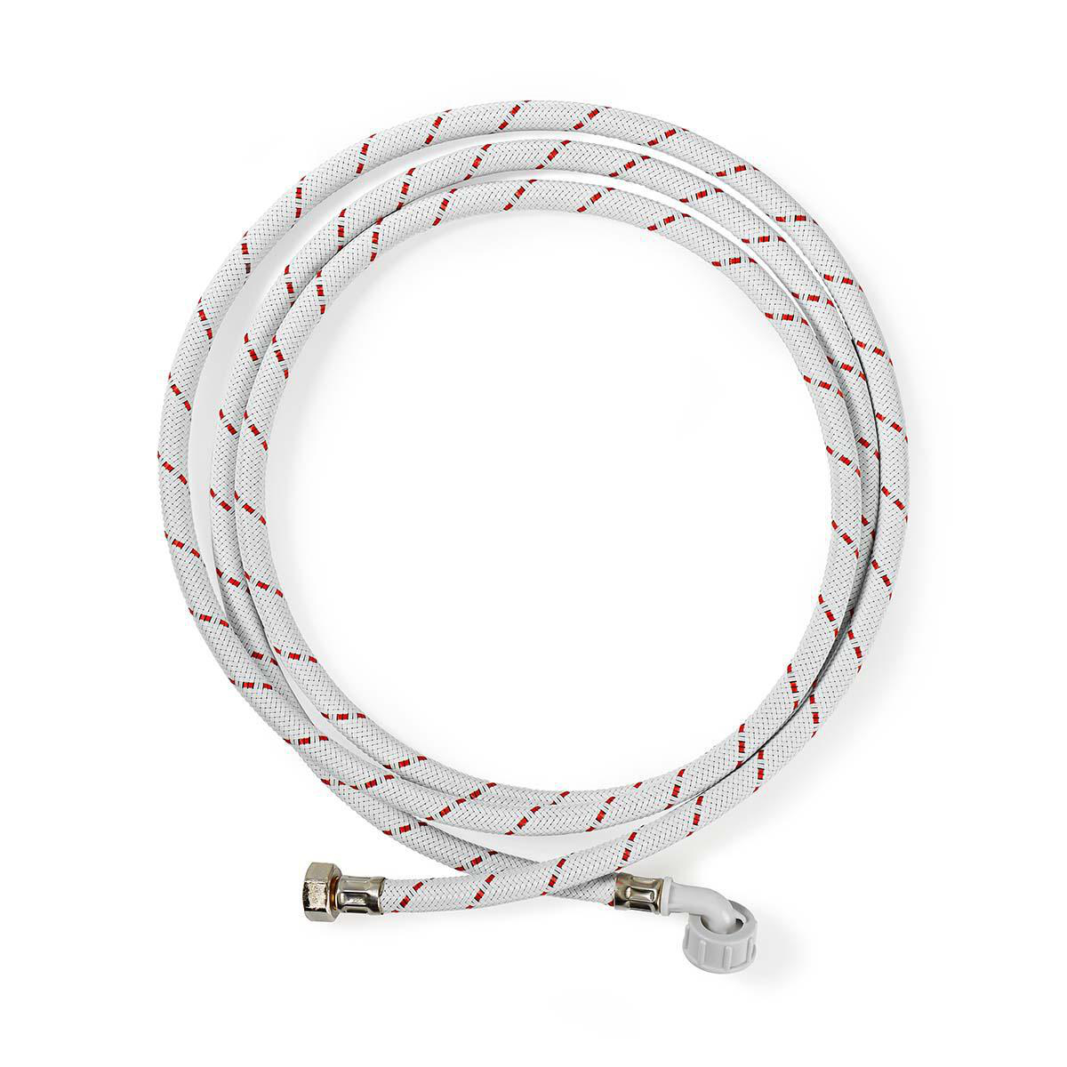 White hose with red details.
