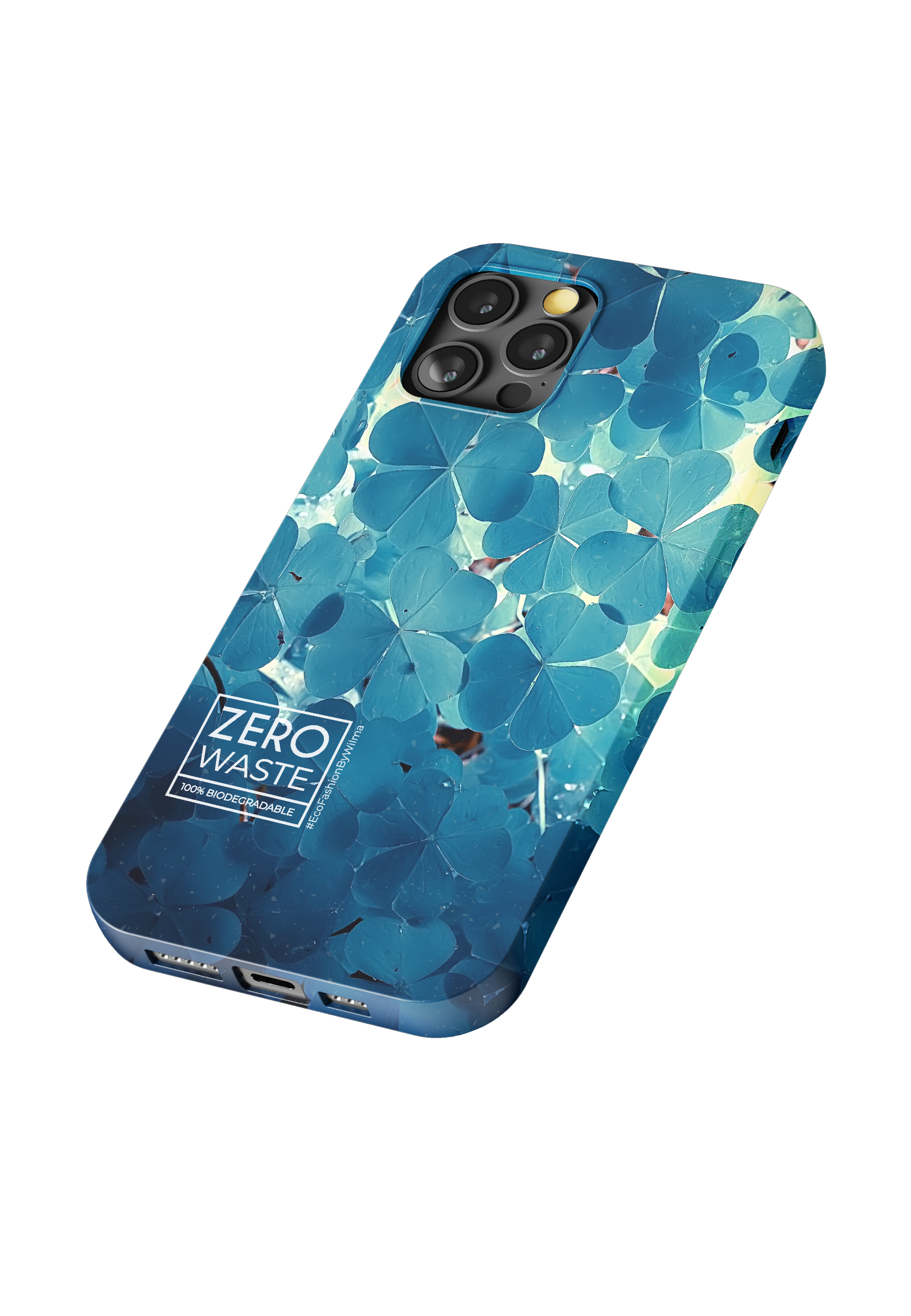 ECO FASHION BY WILMA Backcover, Max, blau P12PM, Pro iPhone 12 Apple
