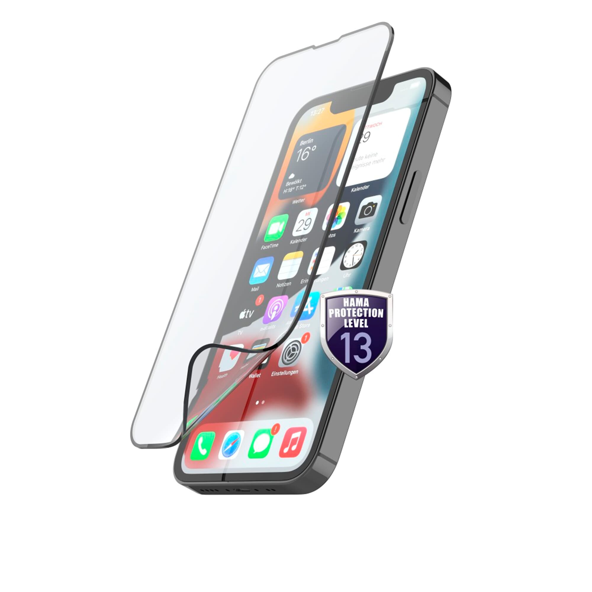 HAMA Displayschutz Displayschutz(für Apple iPhone mini) \