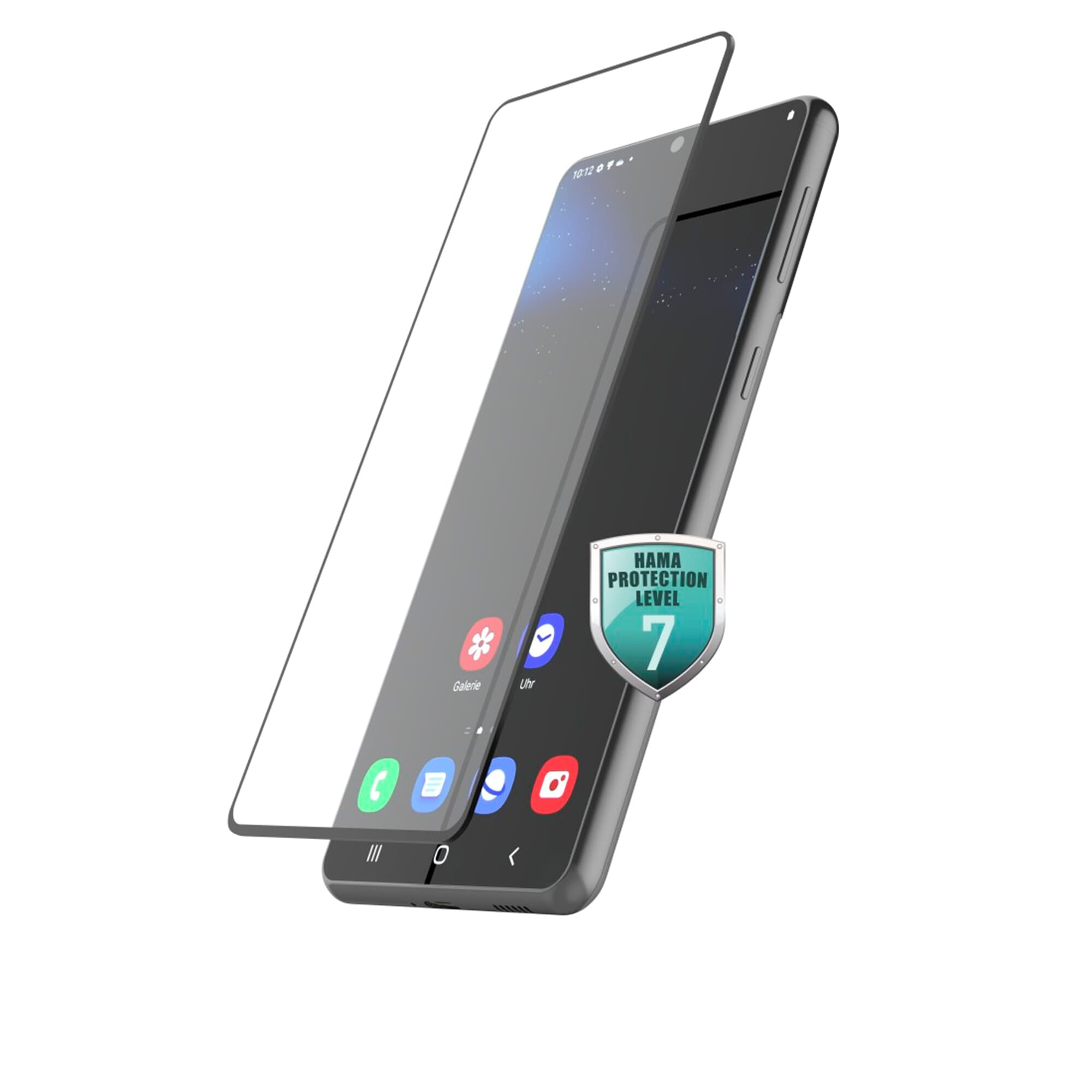Galaxy HAMA Samsung Displayschutz(für S22) Full-Screen-Schutzglas