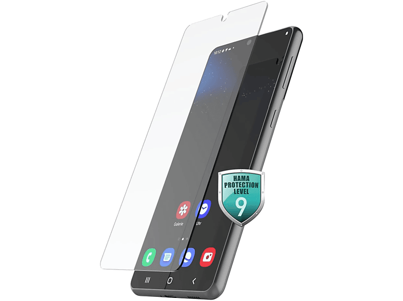 HAMA Echtglas-Displayschutz Galaxy Crystal Samsung S22) Displayschutz(für Glass\