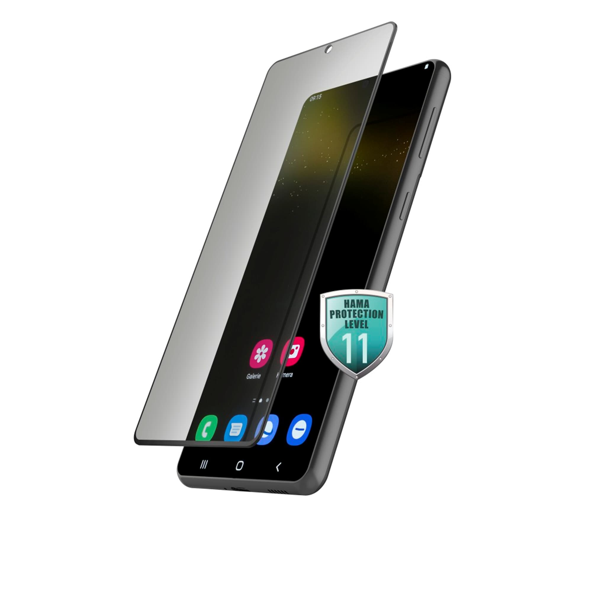 Displayschutz(für 3D-Full-Screen-Schutzglas Galaxy Samsung HAMA S22+) \