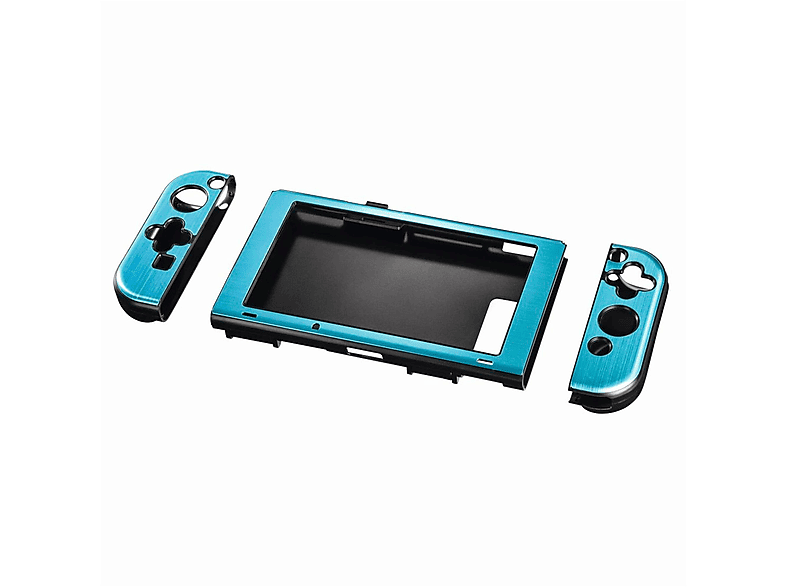 Switch Nintendo 3-teilig HAMA Hardcover, Metallic-Blau Hardcover,