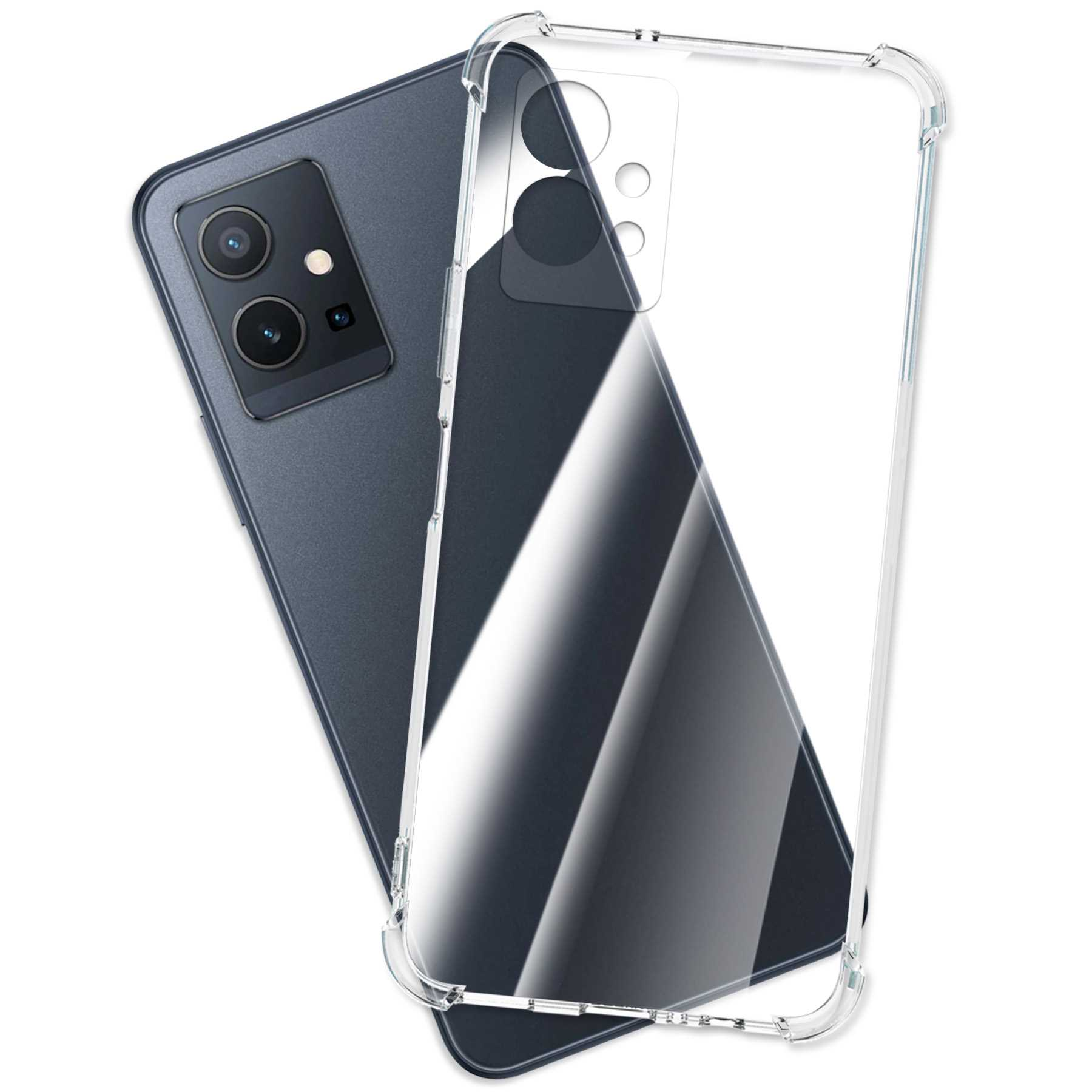 MTB MORE ENERGY 5G, Case, 5G, Y75 vivo, Transparent Clear Armor Y55 Backcover