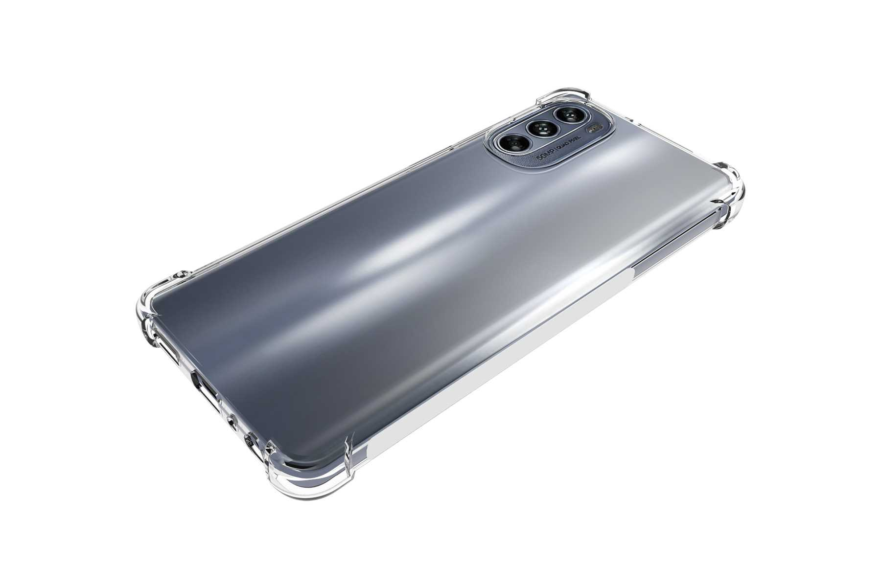 Clear Transparent Armor Case, Motorola, MTB G62 Backcover, ENERGY MORE 5G,