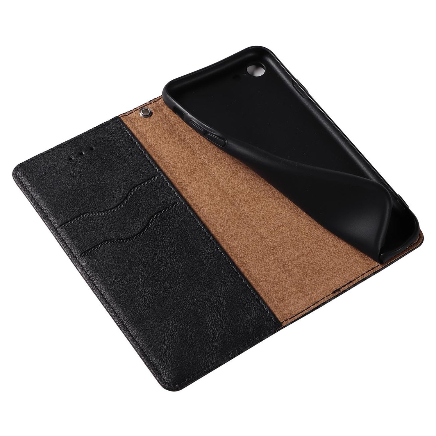 COFI Magnetband Hülle, Schwarz Note Redmi Max, 11 Xiaomi, Pro Bookcover