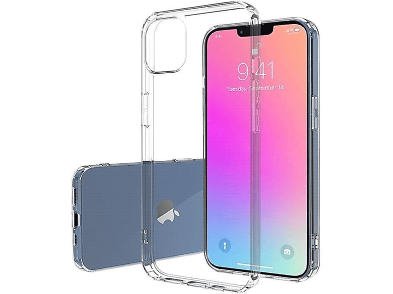 COFI Silikon Hülle Basic kompatibel mit Realme C30 Case TPU Soft Handy Cover Schutz Transparent, Backcover, Realme, C30, Transparent