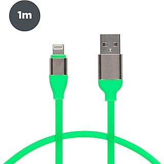 Cable USB  - USB A Lightning CONTACT, Verde