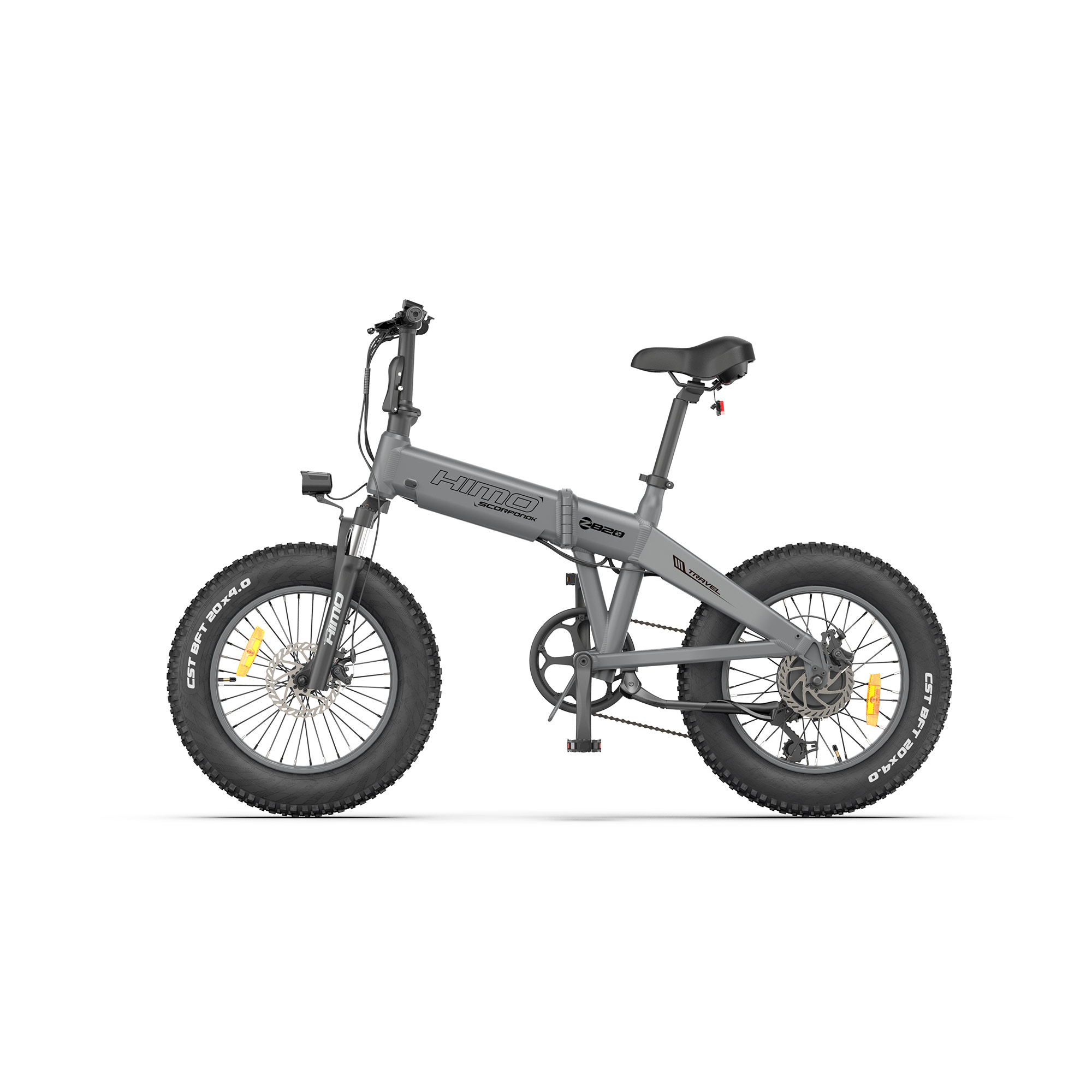 Bicicleta Himo Zb20max plegable velocidad 25 kmh autonomia 80 zb20 48v