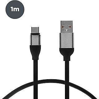 Cable USB - CONTACT Tipo C, USB 2.0, Negro