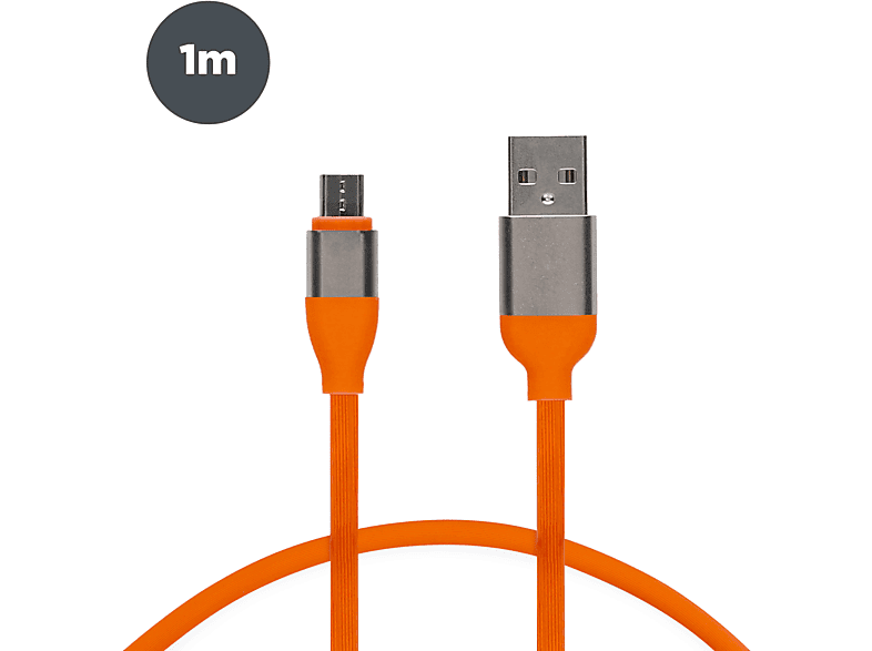 Cable USB CONTACT Bxcusb2M06, USB 2.0, Naranja MediaMarkt