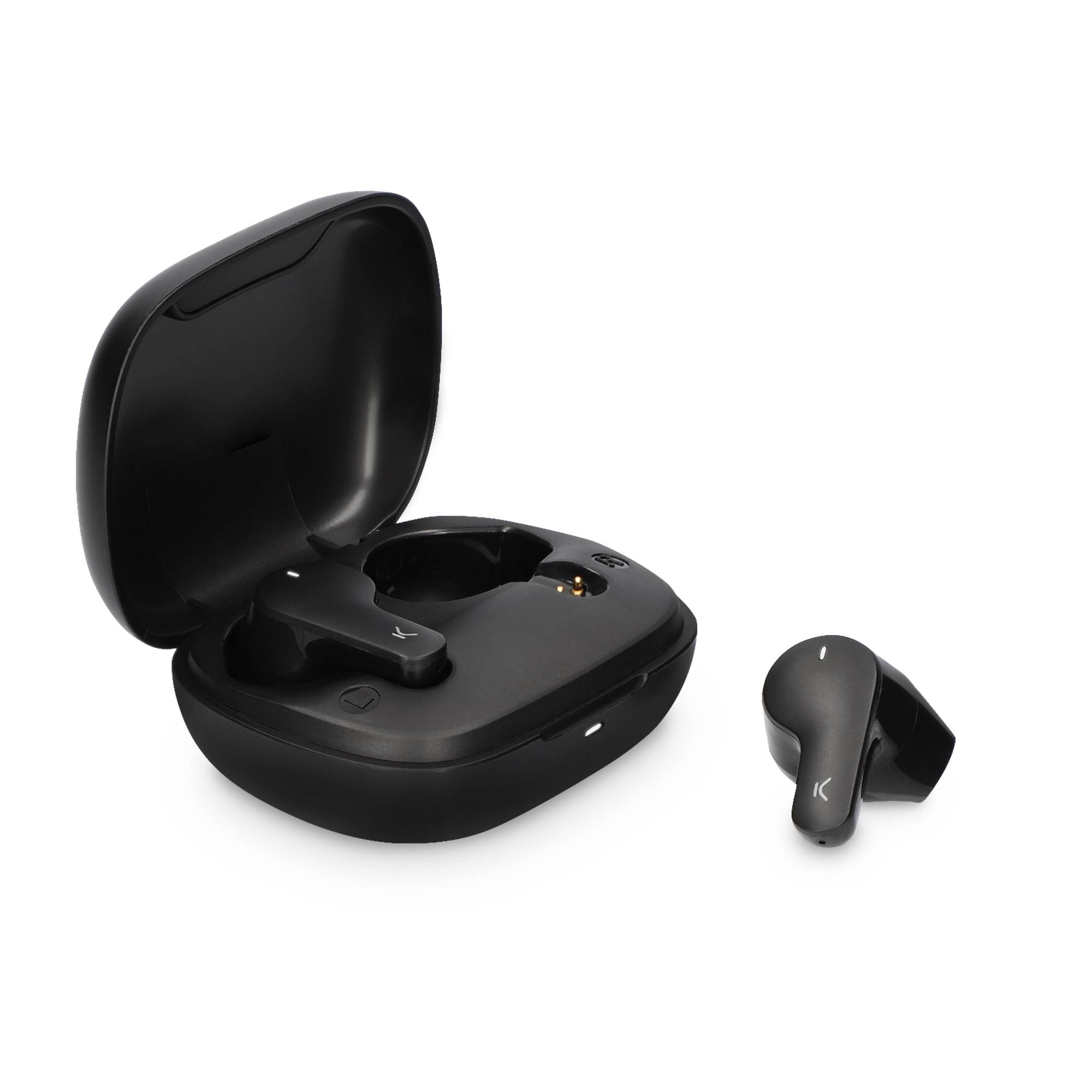 Auriculares Inalámbricos - Truebuds 3 KSIX, Intraurales, Bluetooth, Negro