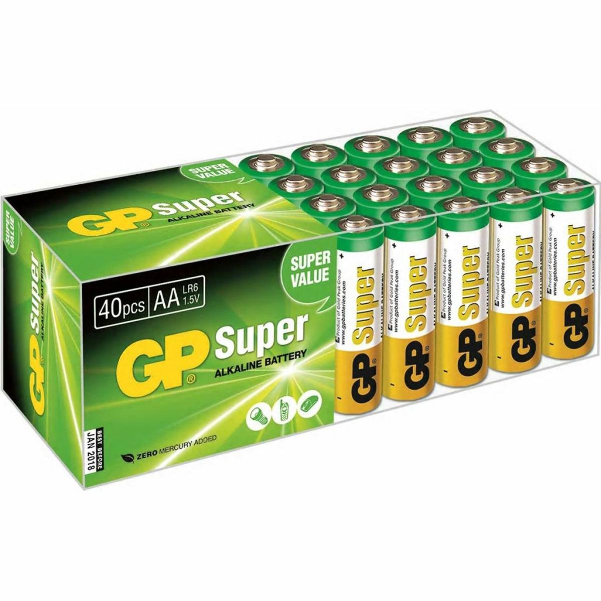GP Alkali-Batterie 416404 SUPER LR06