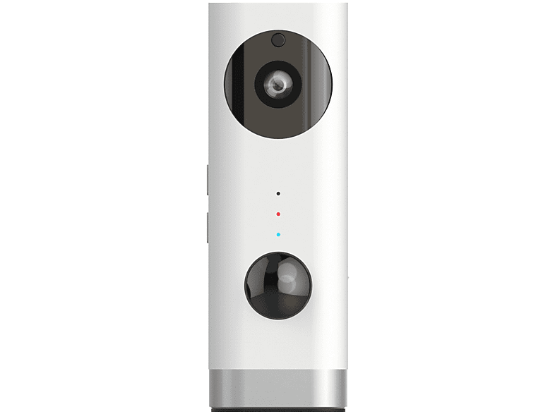 inkl. Akkubetriebene 20 Innenräume Lautsprecher, für und XORO XORO SKB Mikrofon Überwachungskamera WLAN-Überwachungskamera