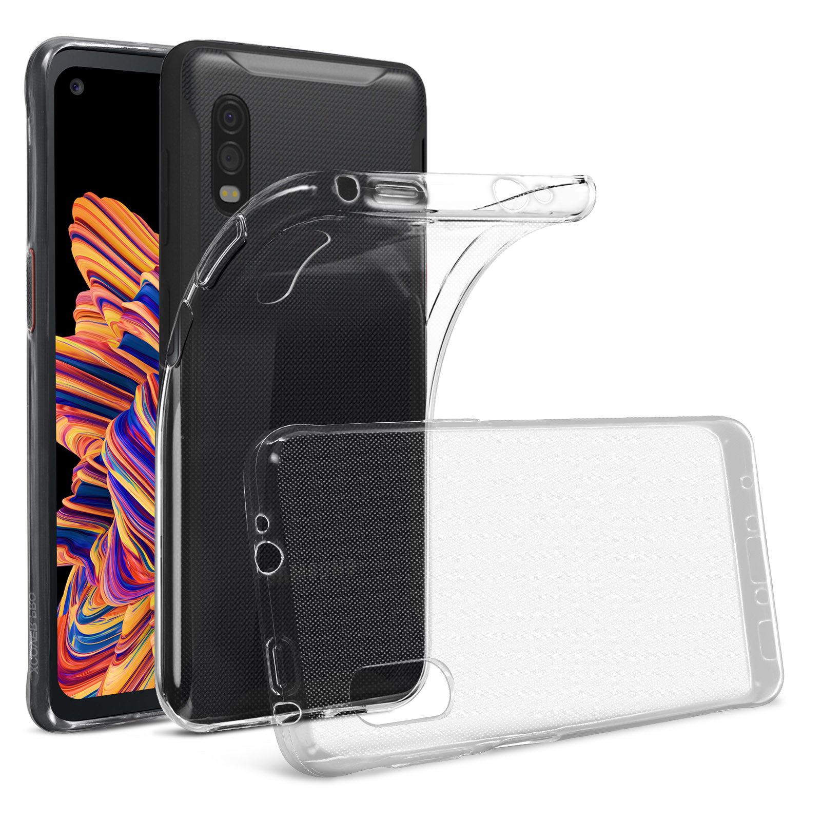 Skin Transparent Xcover AVIZAR Galaxy Samsung, Series, Pro, Backcover,