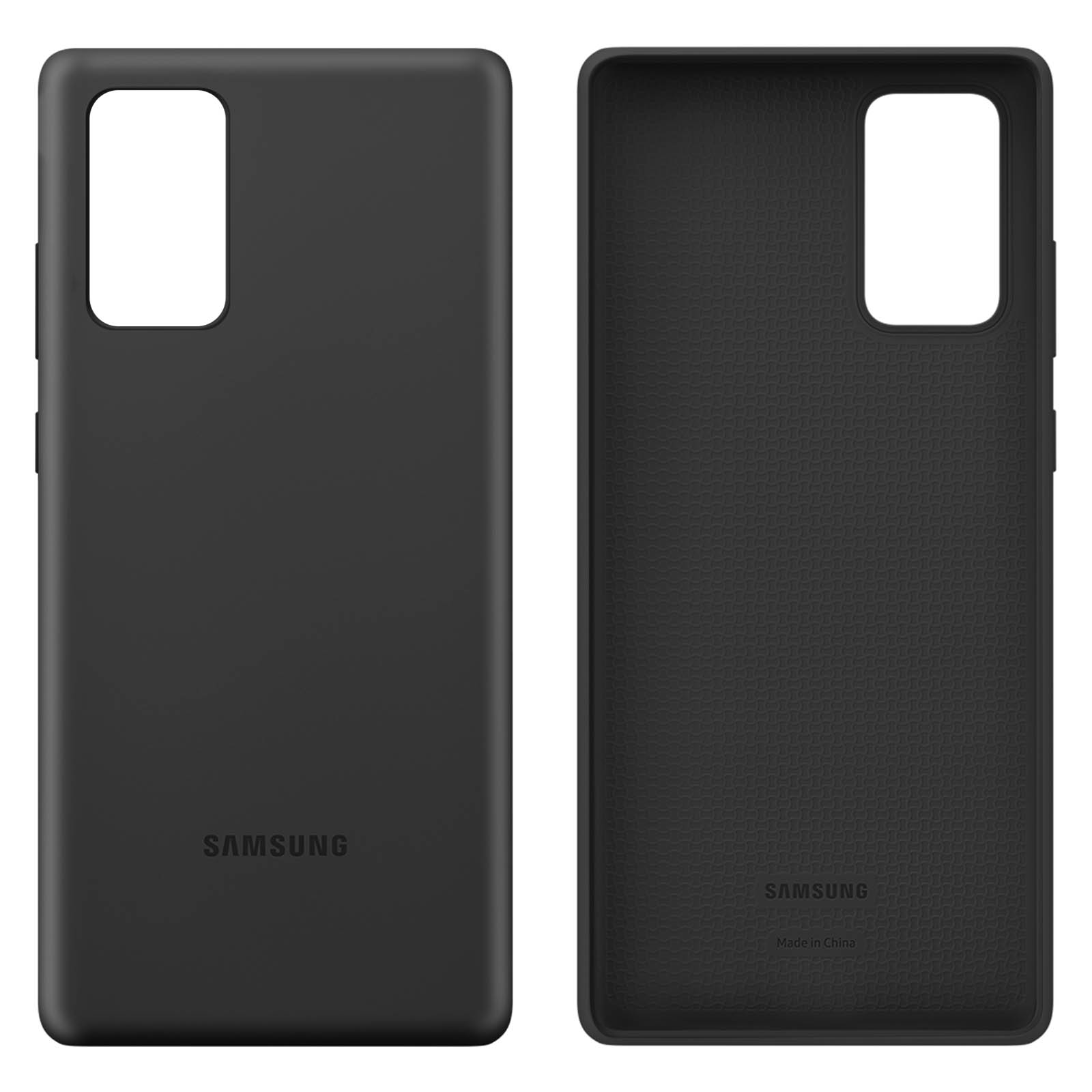 Samsung, Soft Note Series, Cover Touch Schwarz Backcover, SAMSUNG 20, Galaxy