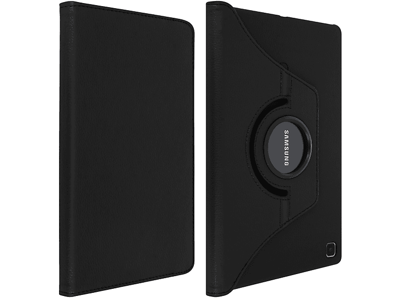 Kunstleder, Bookcover Samsung Series Schwarz Etui 360 für AVIZAR