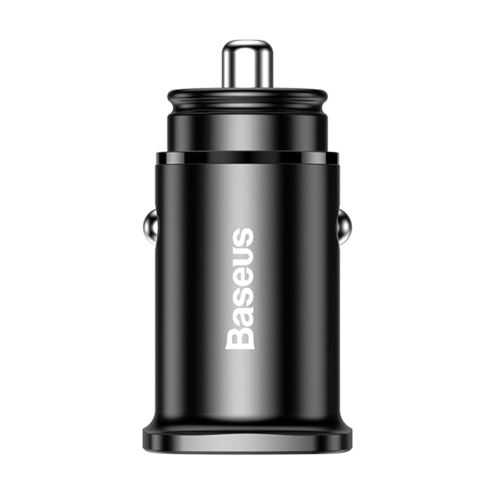 Schwarz KFZ-Ladegeräte KFZ-Ladegerät, Universal, Ladegerät Zigarettenanzünder 5A USB-C BASEUS