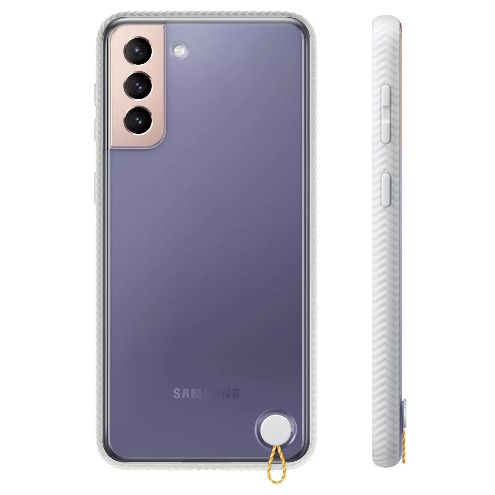 Galaxy Plus, Weiß Samsung, Backcover, Style S21 Series, SAMSUNG