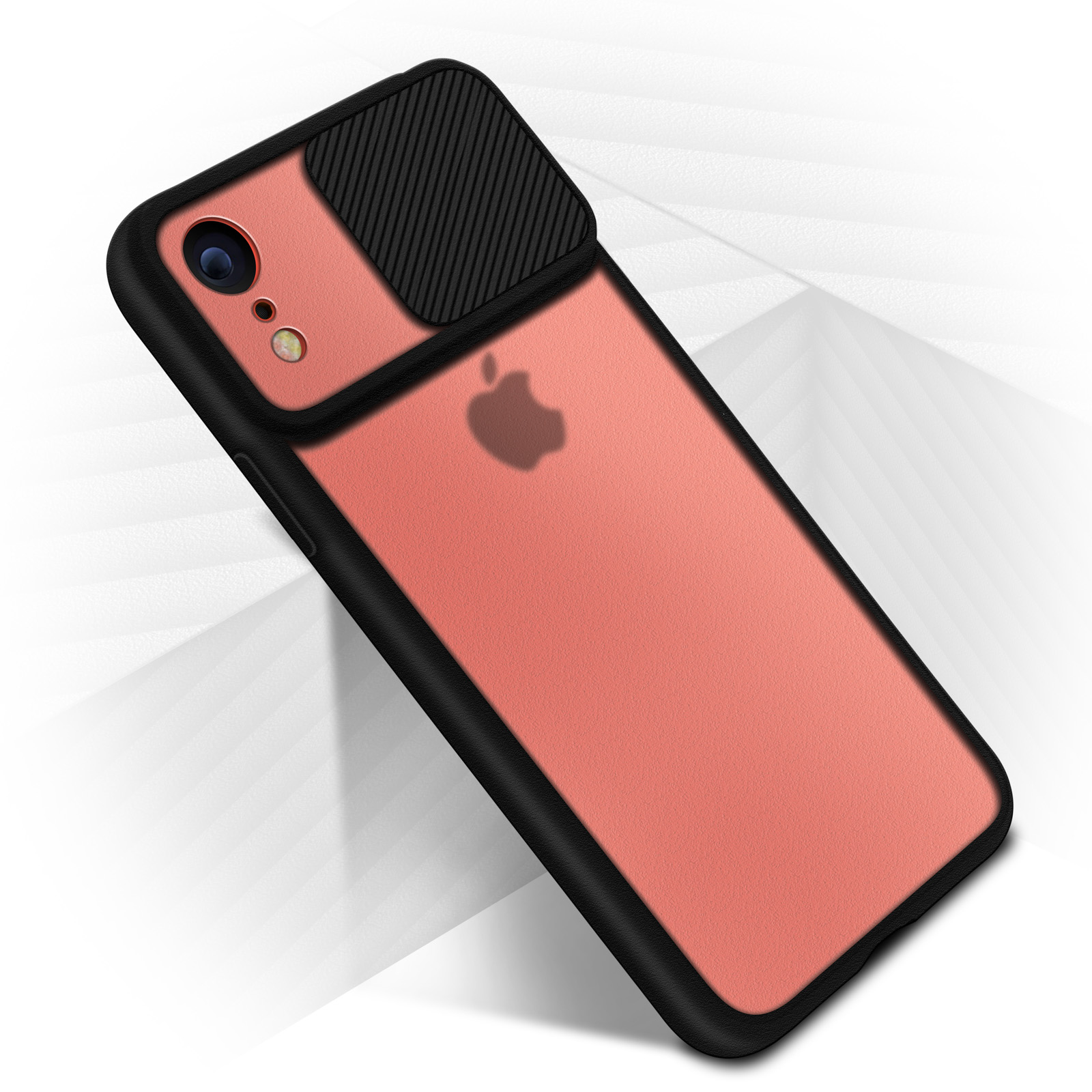 Kameraschutz Backcover, XR, Schwarz Series, Apple, iPhone AVIZAR