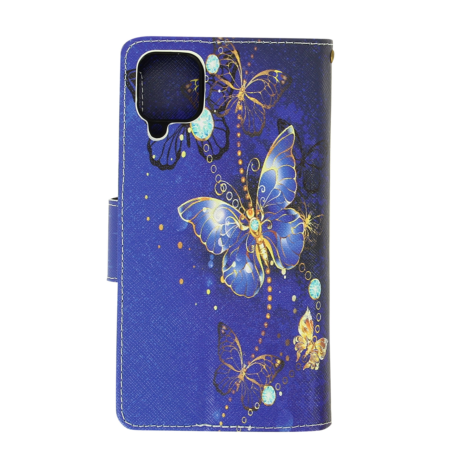 A12, Blau Galaxy Series, AVIZAR Rundumschutz Samsung, Bookcover,