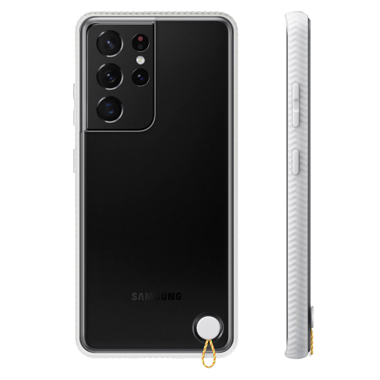 Series, SAMSUNG Style Ultra, S21 Backcover, Weiß Galaxy Samsung,