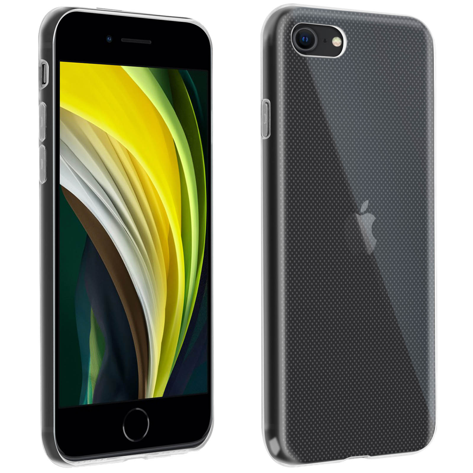 AVIZAR Transparent iPhone Set Series, Backcover, SE 2022, Apple,