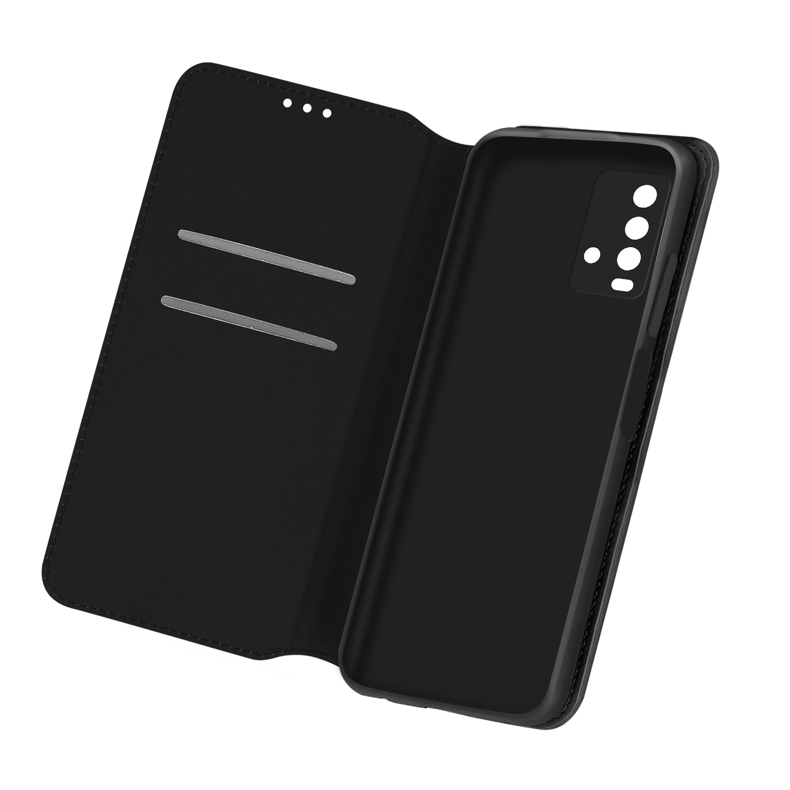 AVIZAR Elec Series, Bookcover, Xiaomi, Schwarz 9T, Redmi