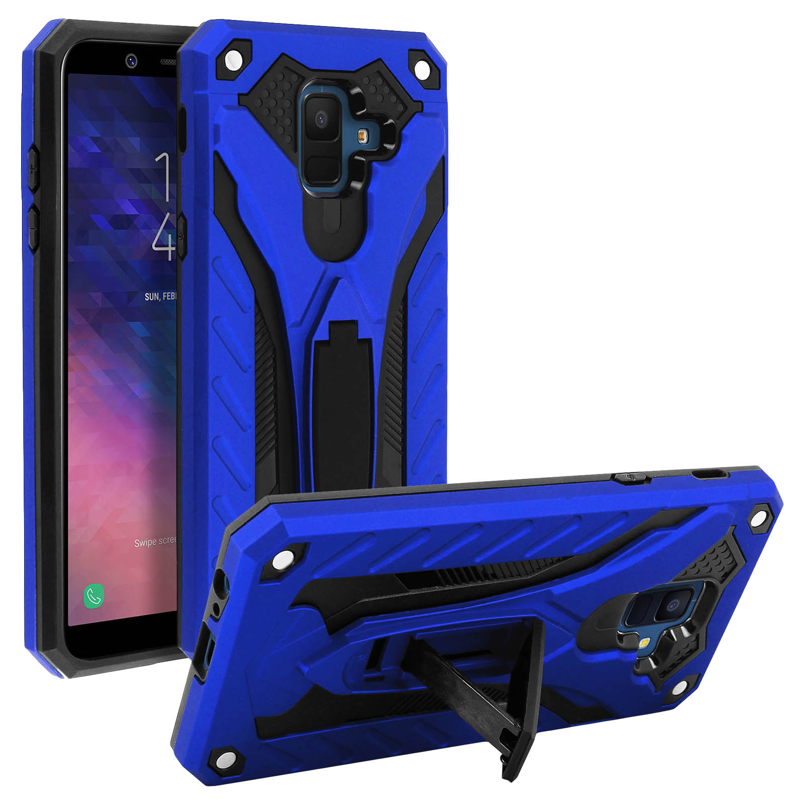 A6, Phantom Galaxy Backcover, Series, Blau AVIZAR Samsung,