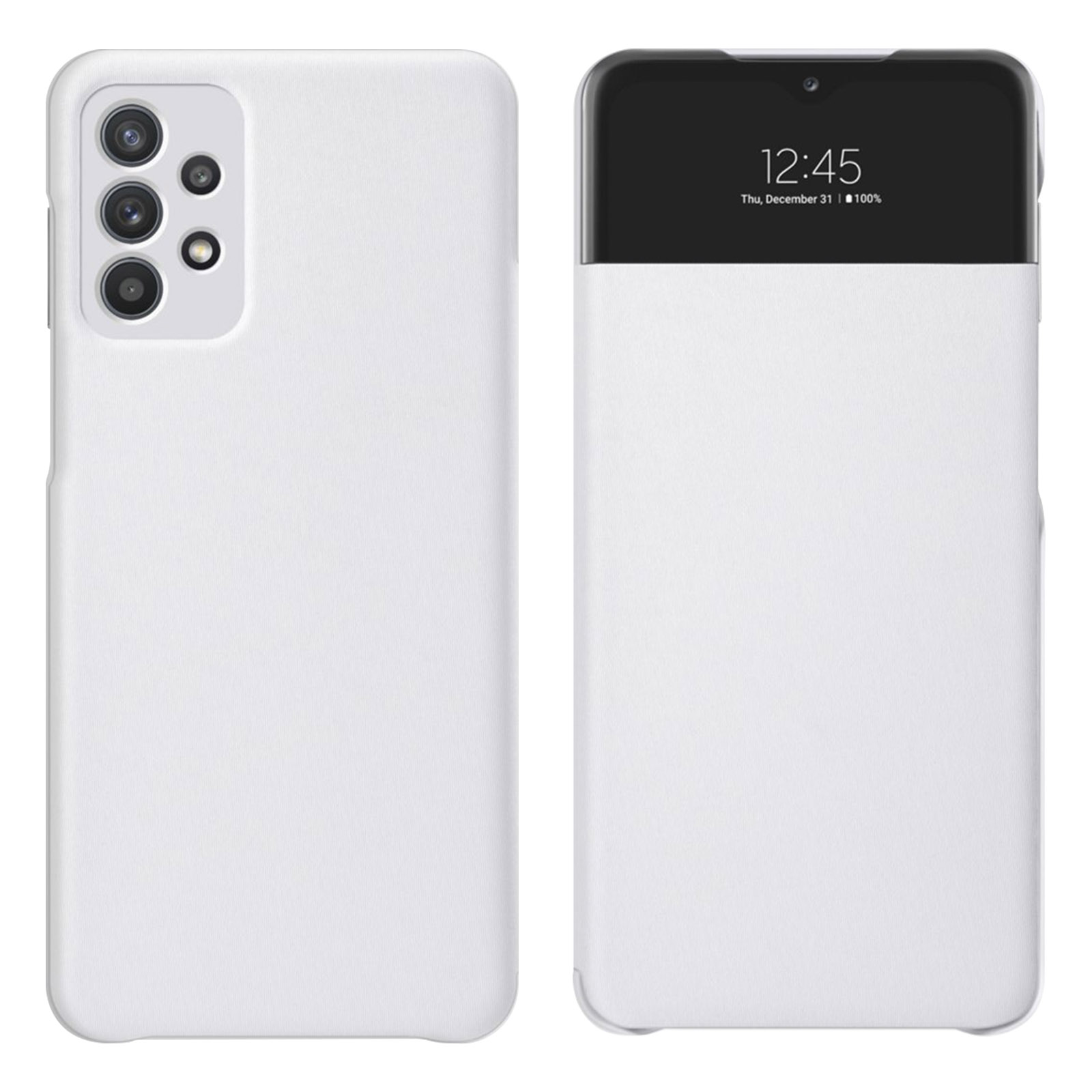 SAMSUNG Slim Series, Weiß Bookcover, Samsung, A32 5G, Galaxy