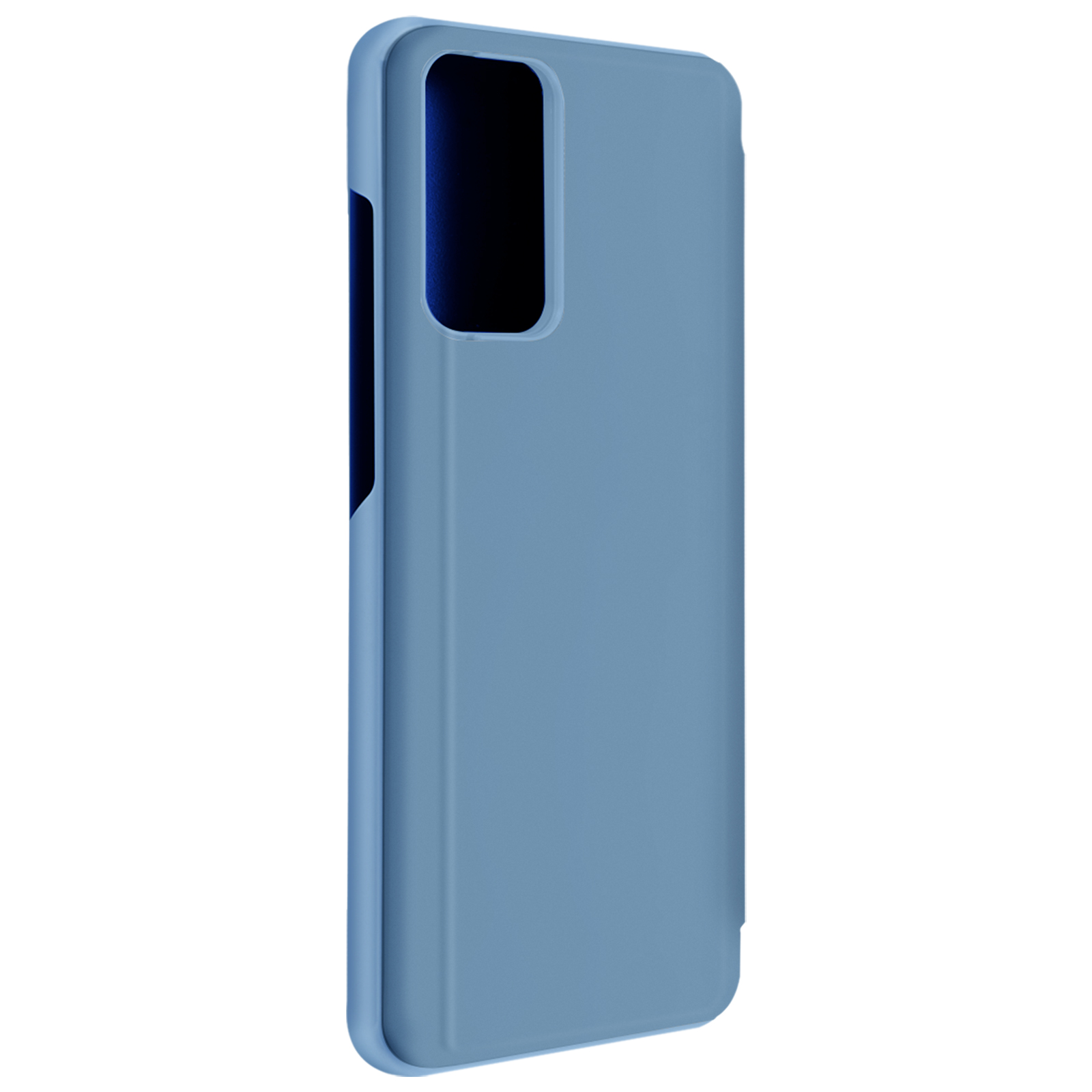 Galaxy Samsung, AVIZAR Bookcover, Blau Series, A52s, Spiegeleffekt