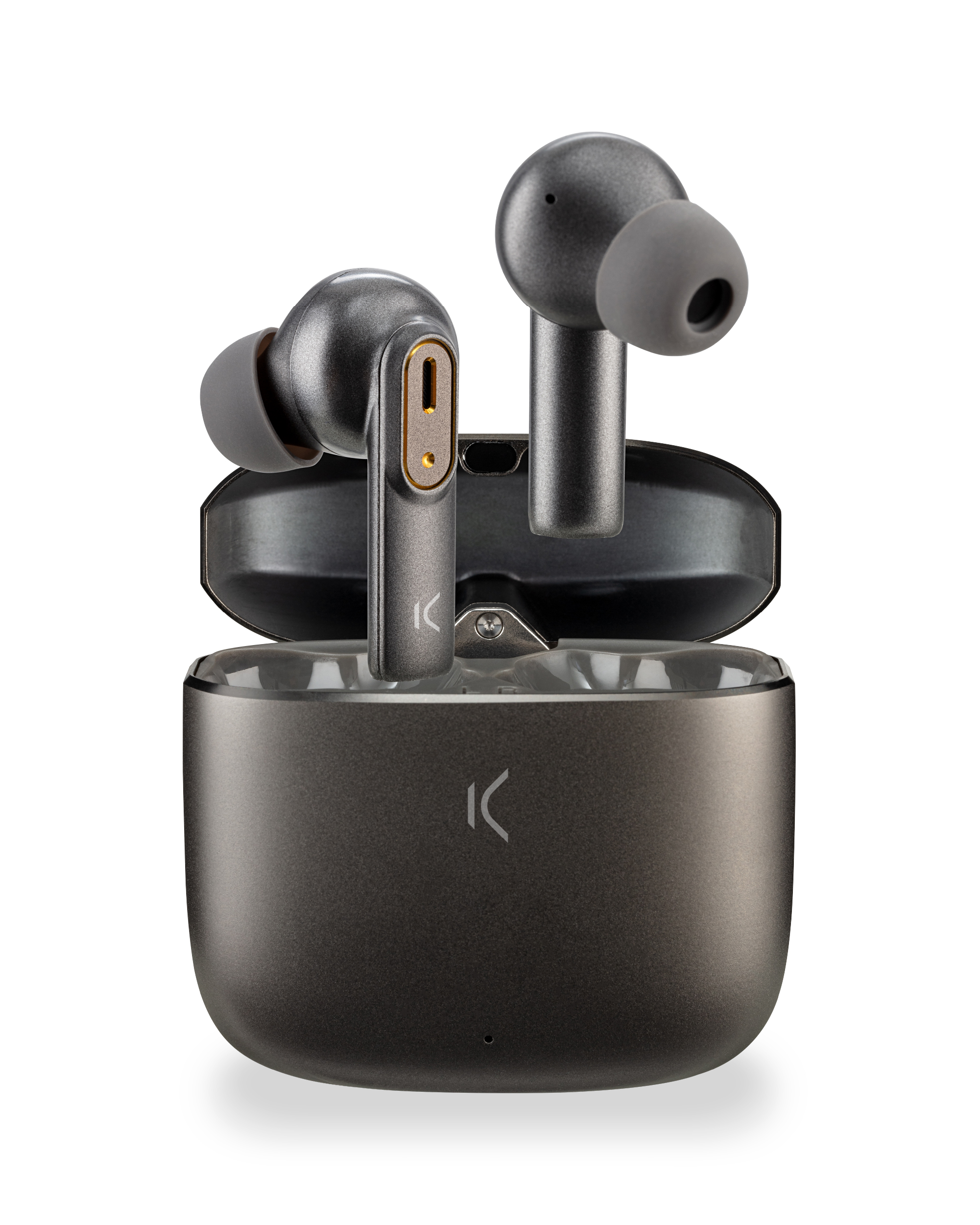 Auriculares Inalámbricos - Spark KSIX, Intraurales, Bluetooth, Gris