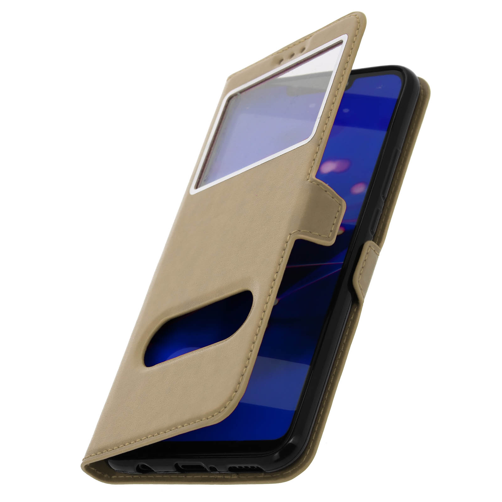 Huawei, Series, Bookcover, 20 lite, Gold Mate Towind AVIZAR