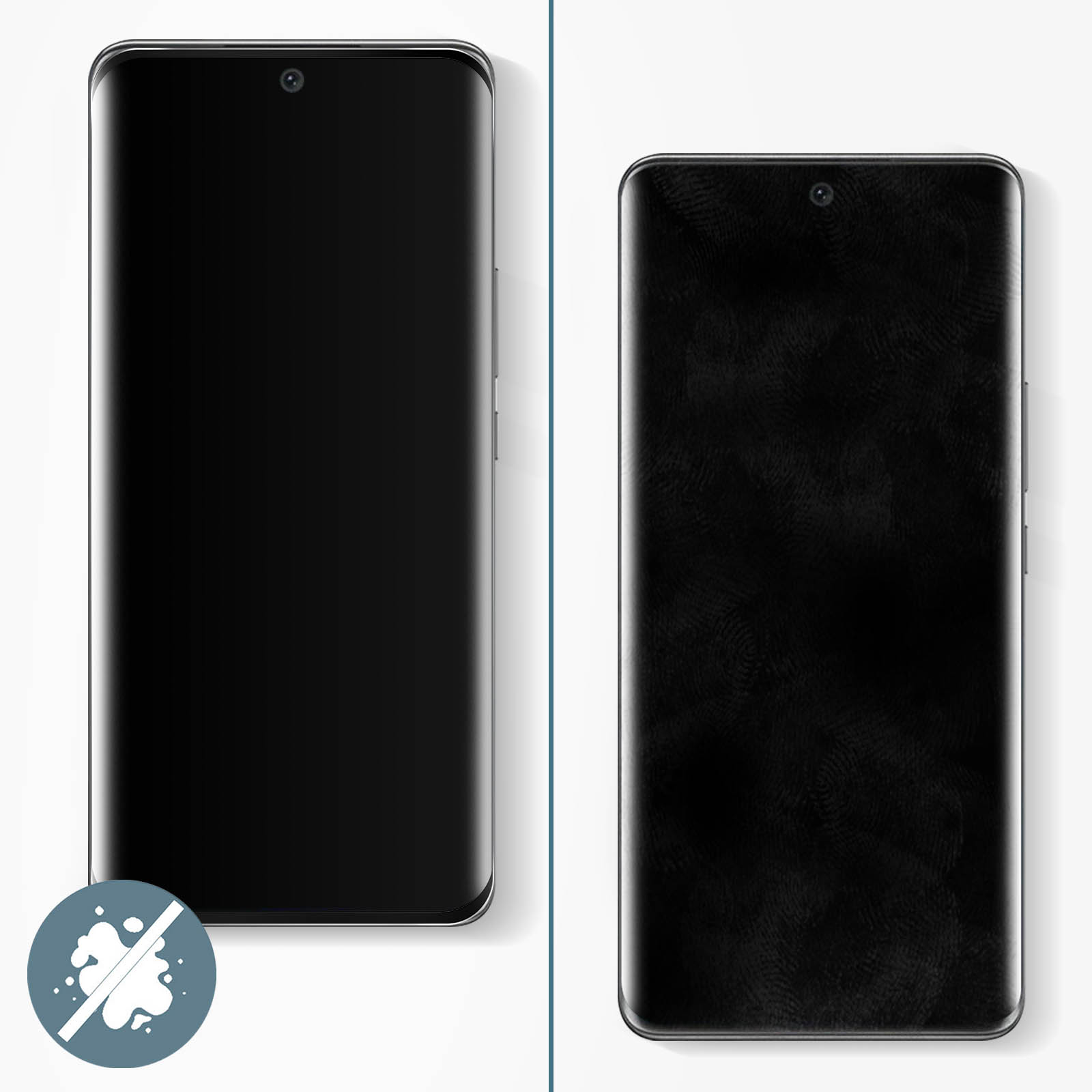 Gehärtetes Schwarz Honor Honor 9H Schutzfolie 50) mit Härtegrad, Glas Glas-Folien(für AVIZAR Rand