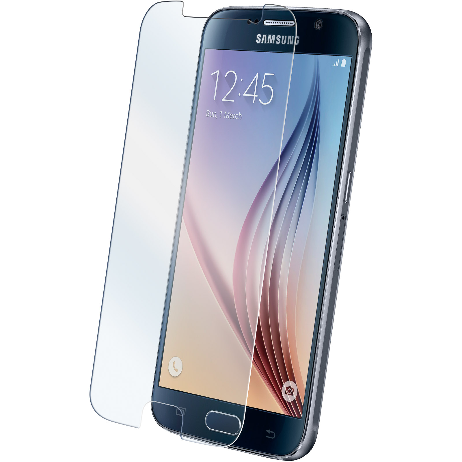 AVIZAR Galaxy Härtegrad Gehärtetes Samsung 9H mit S6) Glas Schutzfolie Glas-Folien(für