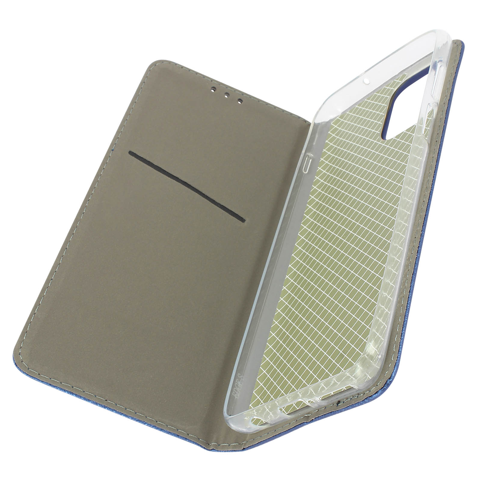 Smart AVIZAR Bookcover, Series, Moto Dunkelblau Motorola, G100,