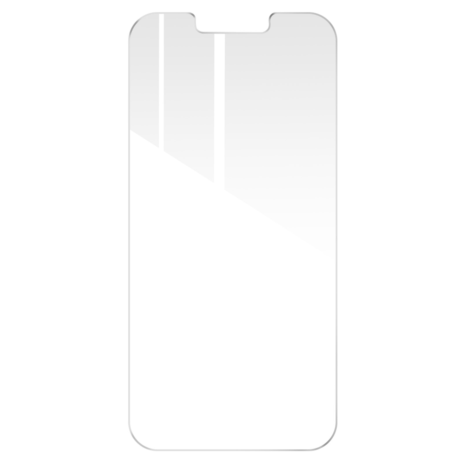 9H Schutzfolie AVIZAR Glas-Folien(für Gehärtetes 14) Apple Härtegrad mit iPhone Glas