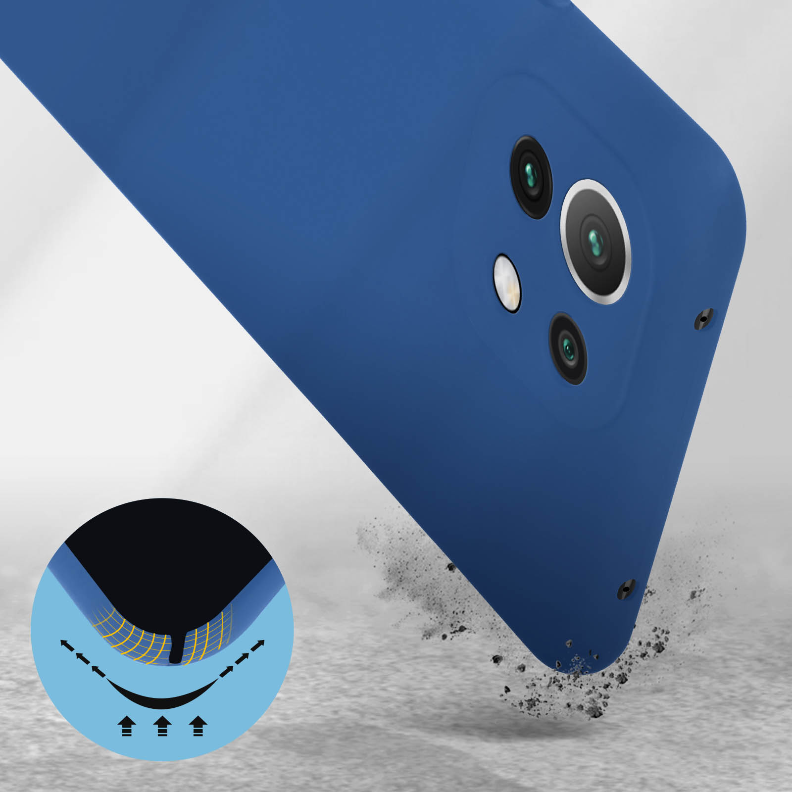 Fast AVIZAR Blau 5G Series, NE, Backcover, 11 Xiaomi, Lite