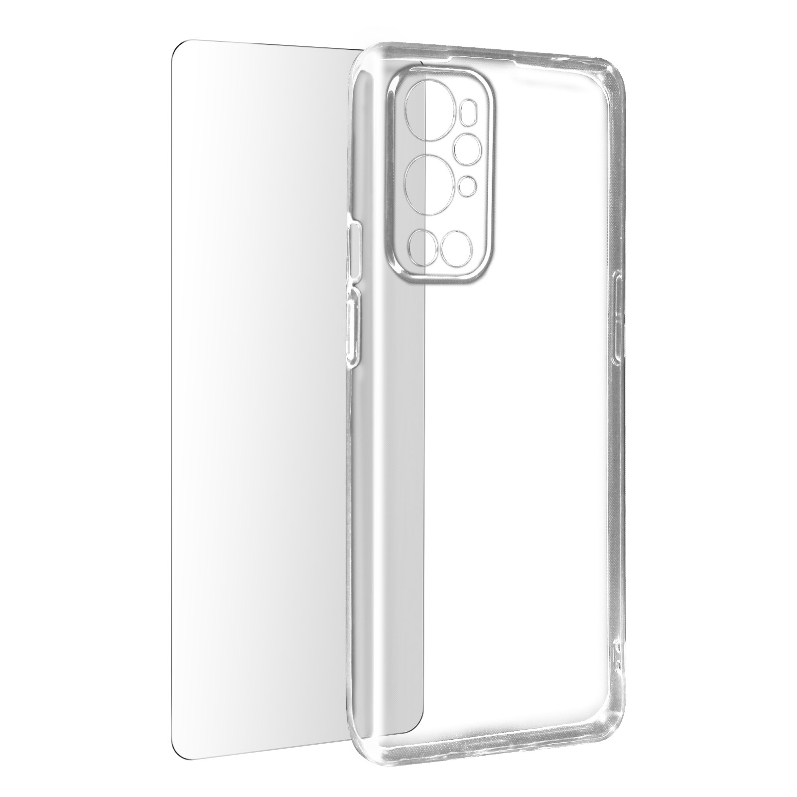 AVIZAR Set OnePlus, Pro, Transparent 9 Series, Backcover