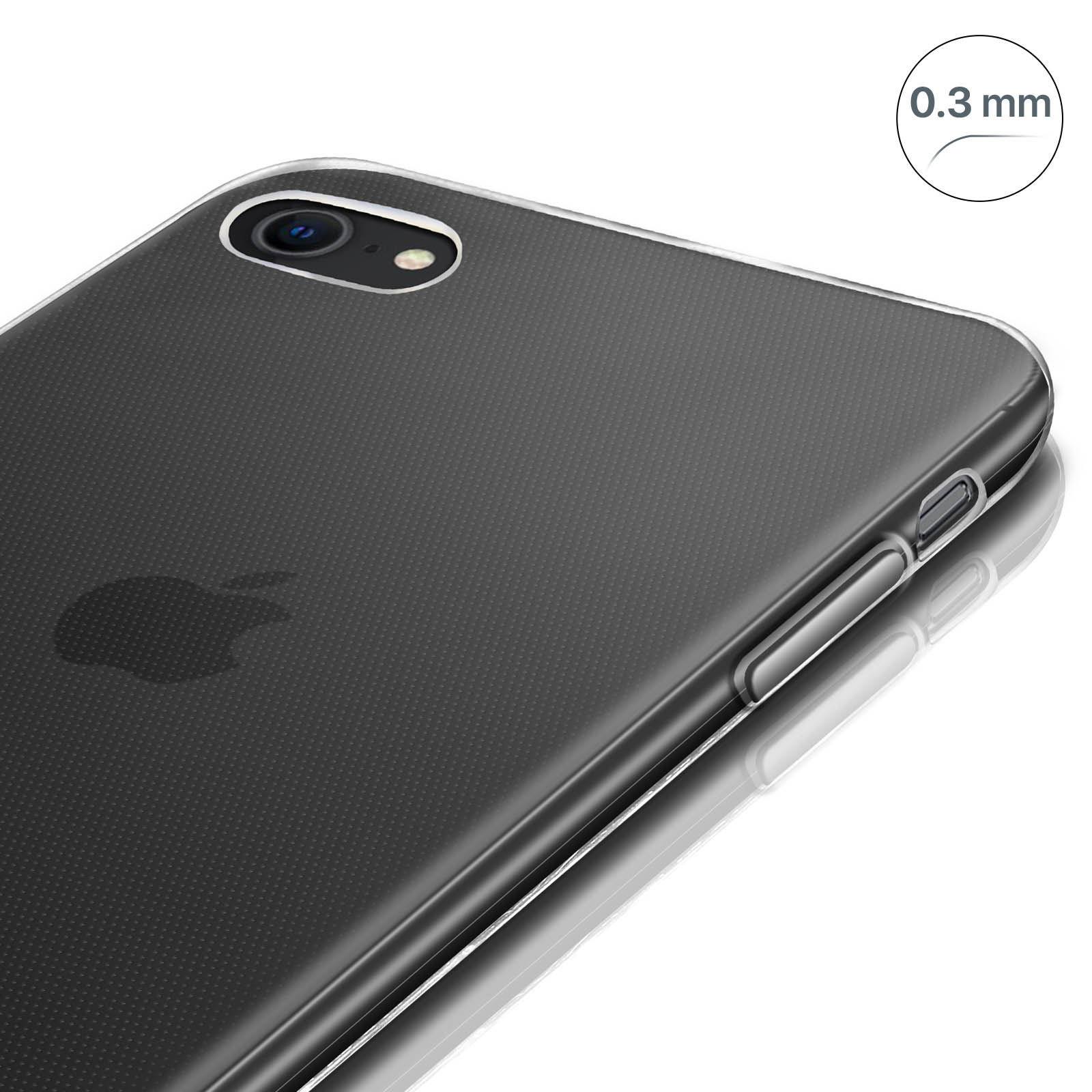 Apple, SE iPhone Series, 2016, Backcover, AVIZAR Transparent Skin
