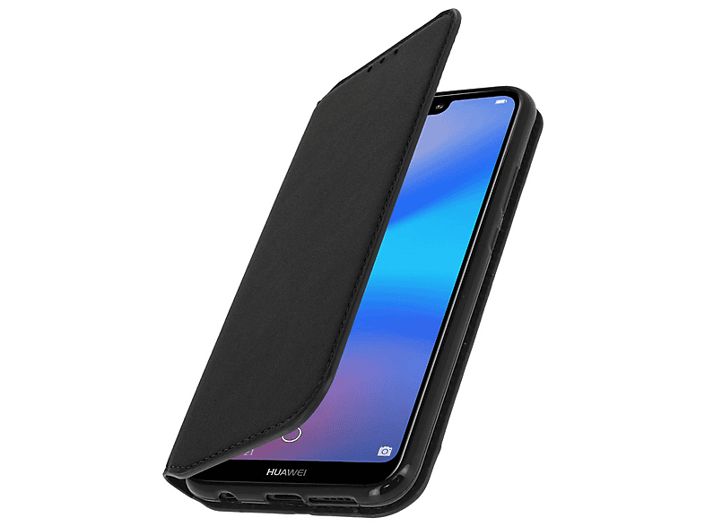 Mumbi Custodia Sottile Trasparente Per Huawei P20 Lite - Nero Trasparente, Protezione Antiurto